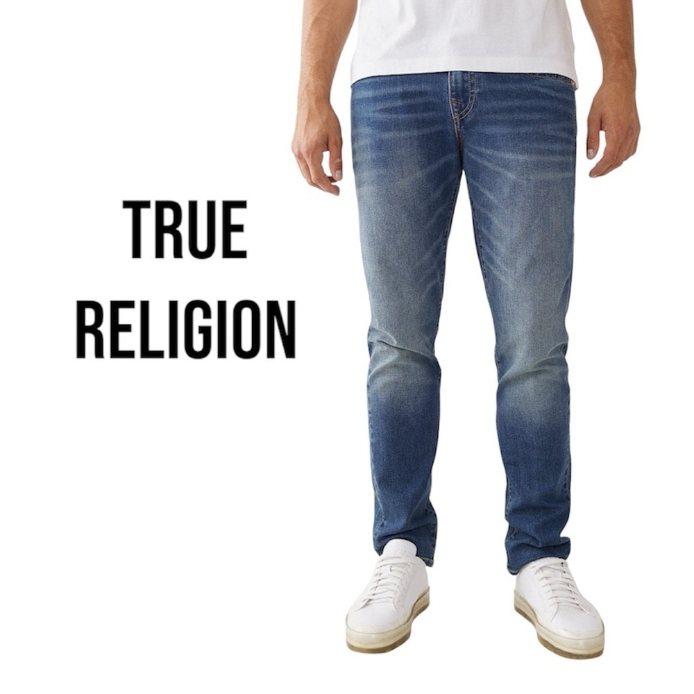 TRUE RELIGION Vintage Rocco Jeans | Slim Straight | 30/32 or women’s 10